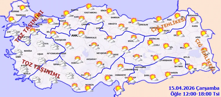 Meteoroloji Duyurdu Hava Sicakliklari Artiyor