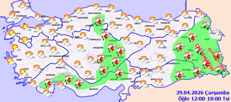 Meteoroloji Duyurdu Kuvvetli Yagis Bekleniyor-1