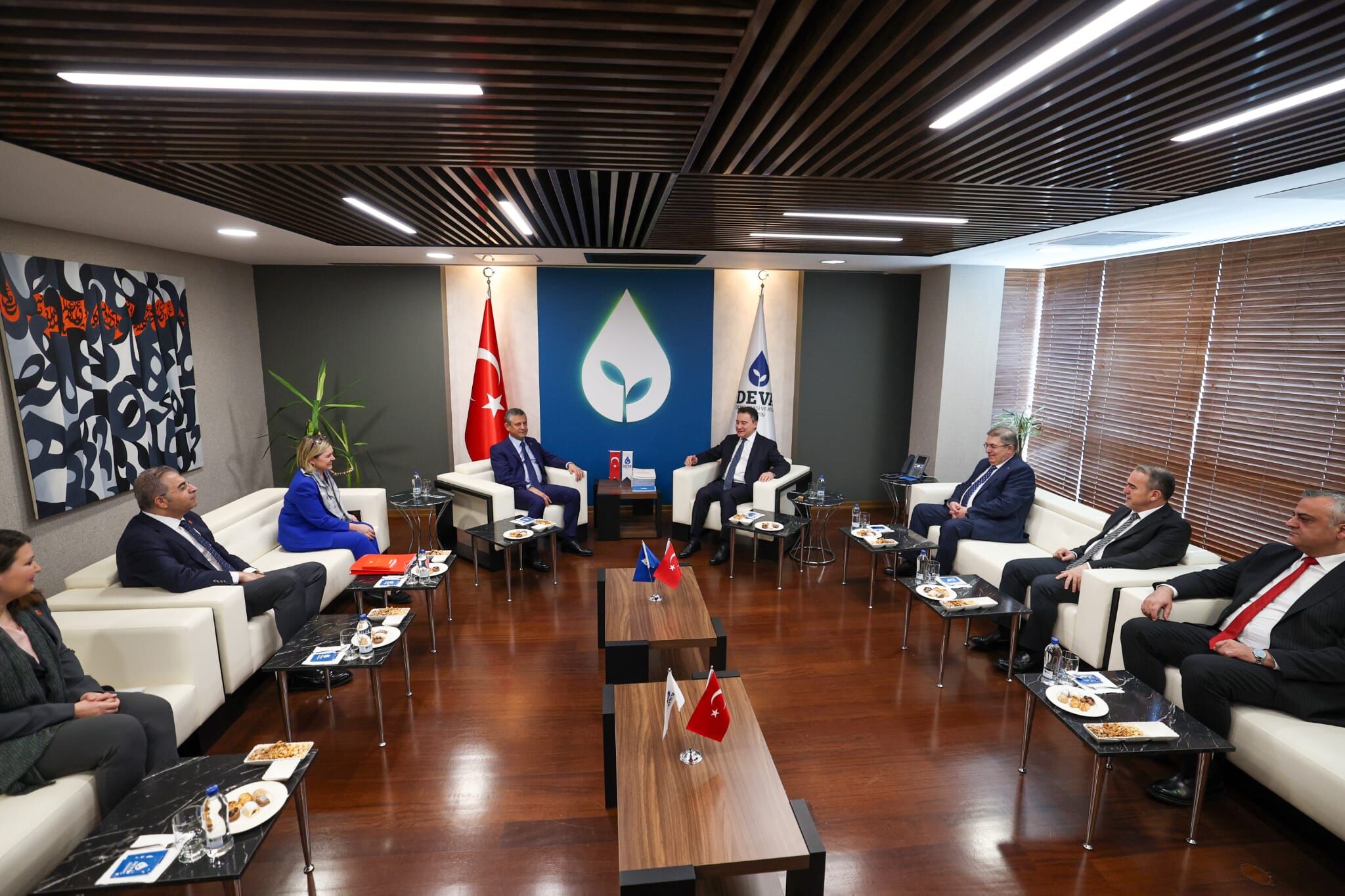 Muhalefet Cephesinde “Ara Seçim” Trafiği Hızlandı Özel’in Ziyaretleri Dp Ve Deva Partisi Ile Sürdü (4)