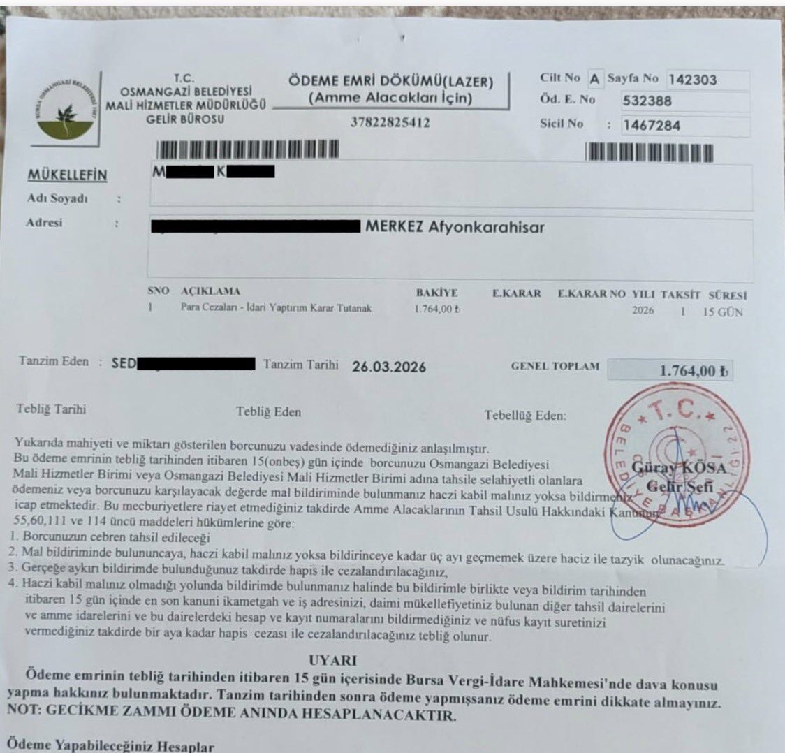 Osmangazi Belediyesi Agd Ceza 2