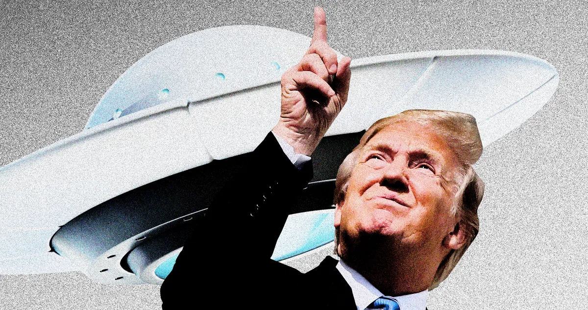 Trump'tan Dünyayı Sarsacak Ufo Kararı Sır Perdesi Aralanıyor!N