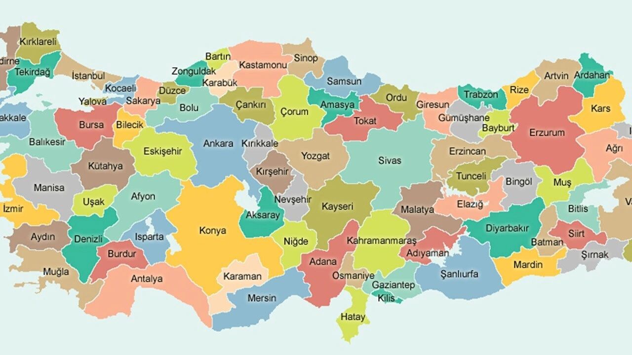 Türkiye Haritası 4