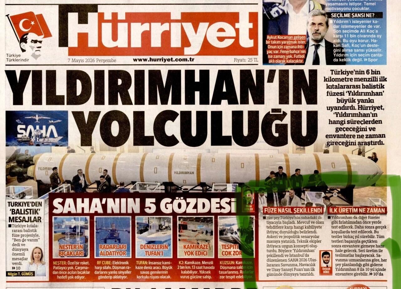 Biri “İsrail, Yıldırımhan Füzesinden Panikledi” Diyor, Diğeri Ise Aynı Füzenin Hazır Olması Için “En Az 10 Yıl Lazım” Yazıyor