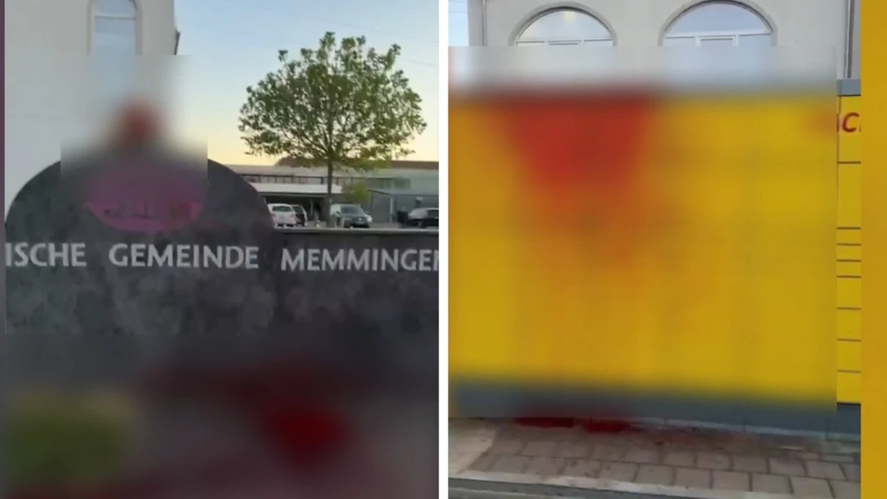 Bu Nefret Sizi Boğacak! Almanya'da Camiye Iğrenç Saldırı Domuz Başı Ve Kanlı Balonlar!H