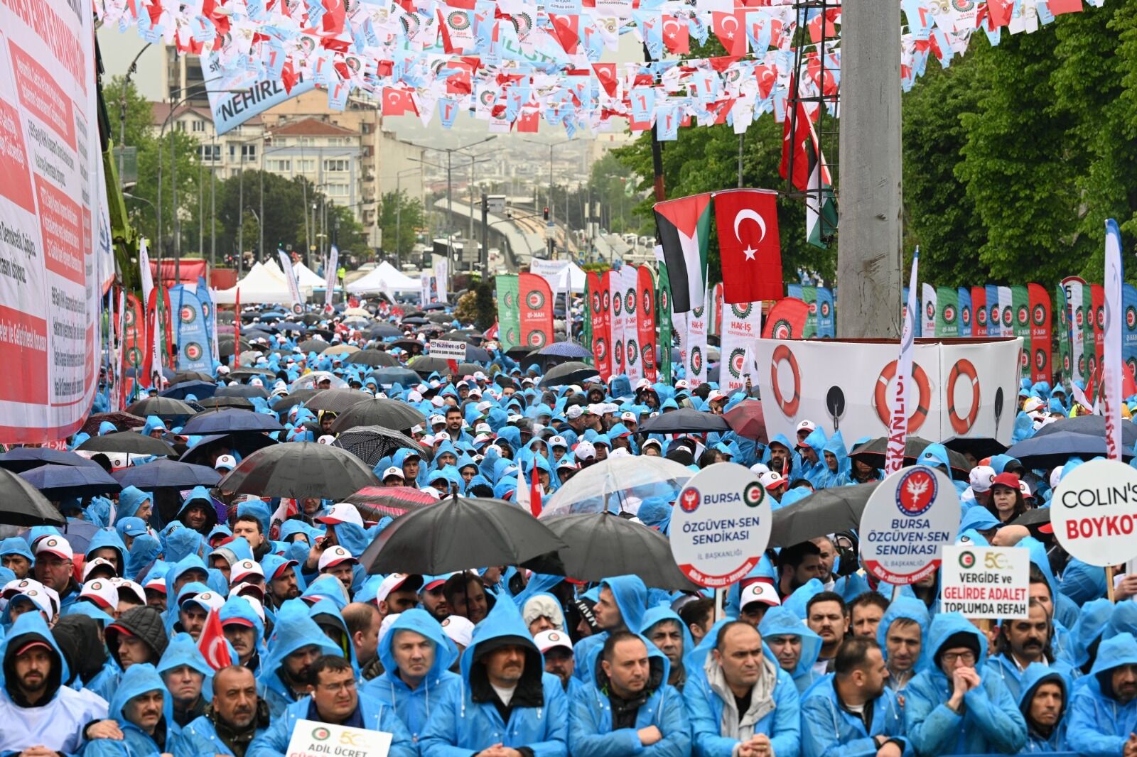 Emekçilerden Ortak Çıkış “Alın Teri Korunsun!”P