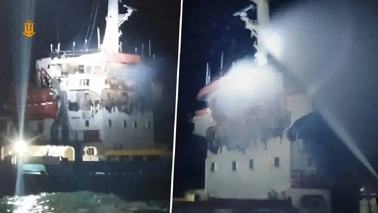 Karadenizde Turk Gemisine Iha Saldirisi Iki Denizci Yaralandi Qcmy Cover