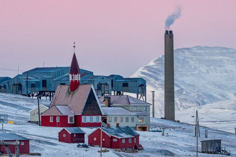 Longyearbyen Svalbard Kirke By 768X512