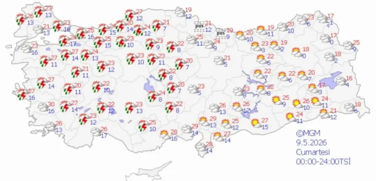 Meteoroloji’den Sağanak Alarmı! O Bölge Ve İllerde Yaşayanlar Dikkat Yağışlar Geri Dönüyor