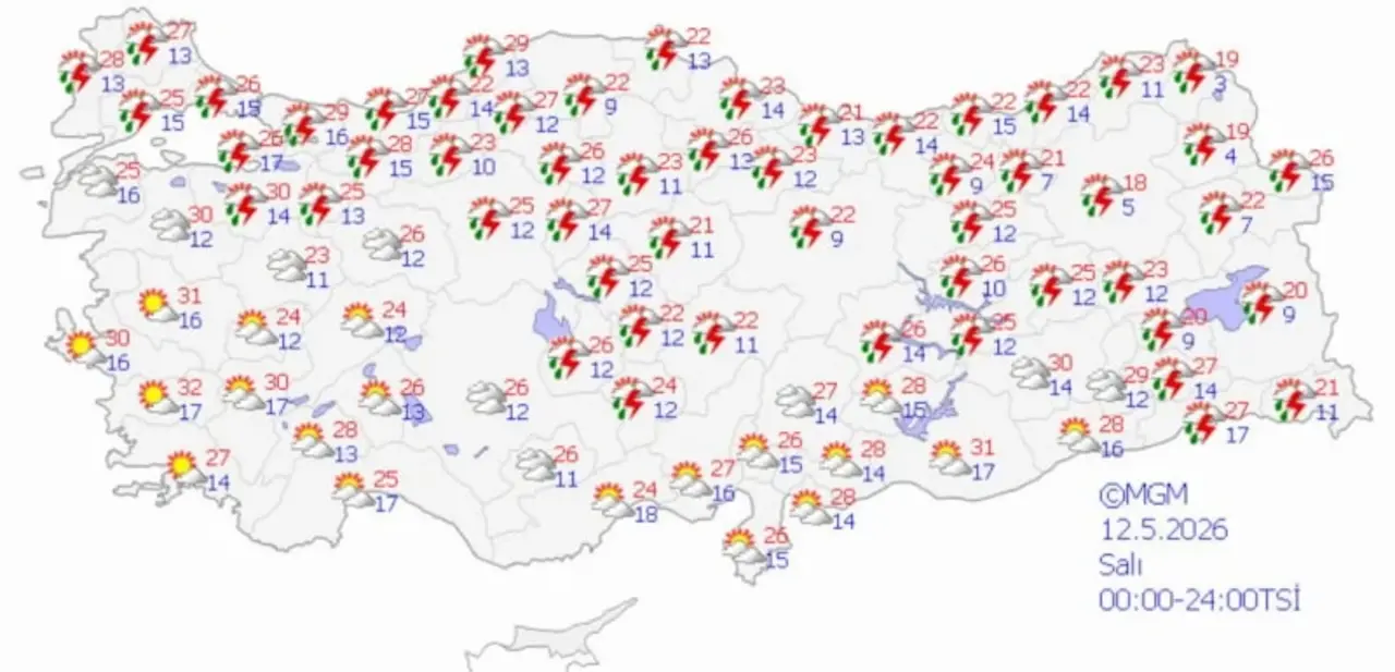 Meteoroloji’den Sağanak Alarmı! O Bölge Ve İllerde Yaşayanlar Dikkat Yağışlar Geri Dönüyors