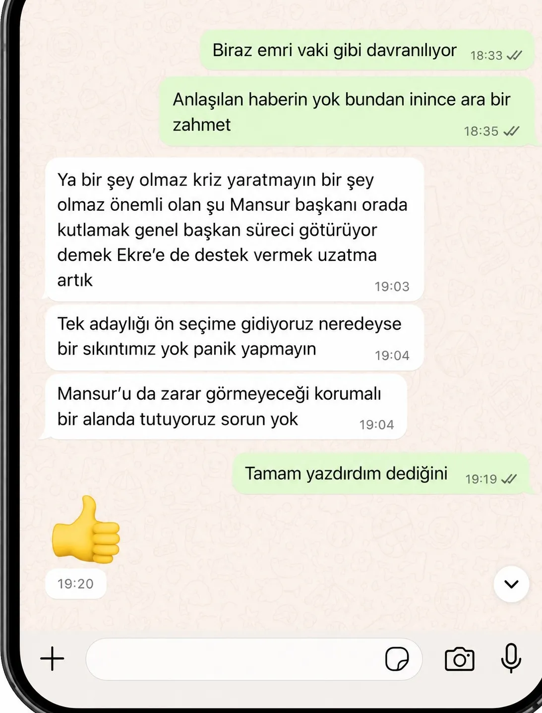 Özgür Özel Ile Özkan Yalım'ın Mesajlaşmaları Ortaya Çıktı! Mansur Yavaş Için Ne Söyledi (9)