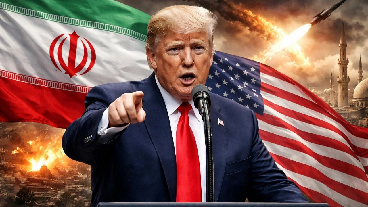 Trump'tan İran'a Nükleer Tehdit Zenginleştirilmiş Uranyumu Alıp Imha Edeceğiz!R