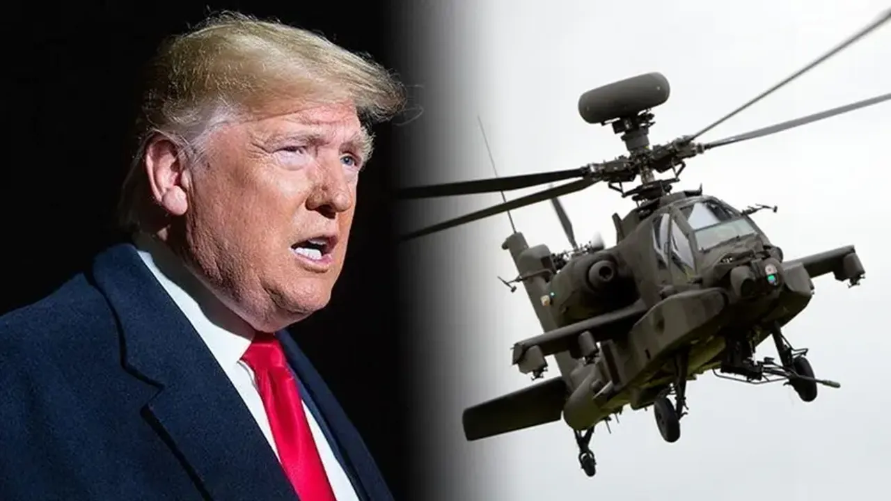 Trump resmen duyurdu! İran Hürmüz'de ABD helikopterini düşürdü