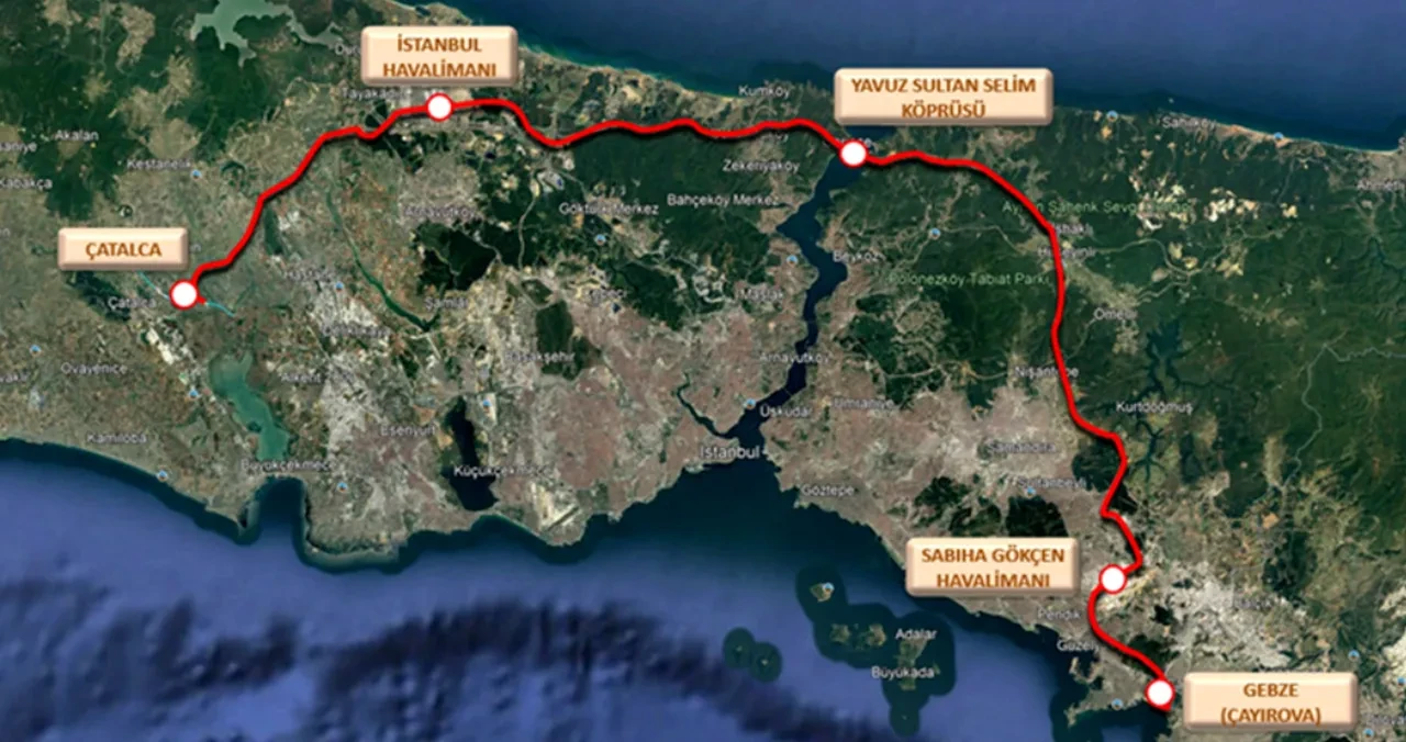 Istanbul Ve Sabiha Gokcen Havalimani Birbirine Baglaniyor Istanbul Kuzey Demiryolu Pr 3340625 202606092212 2