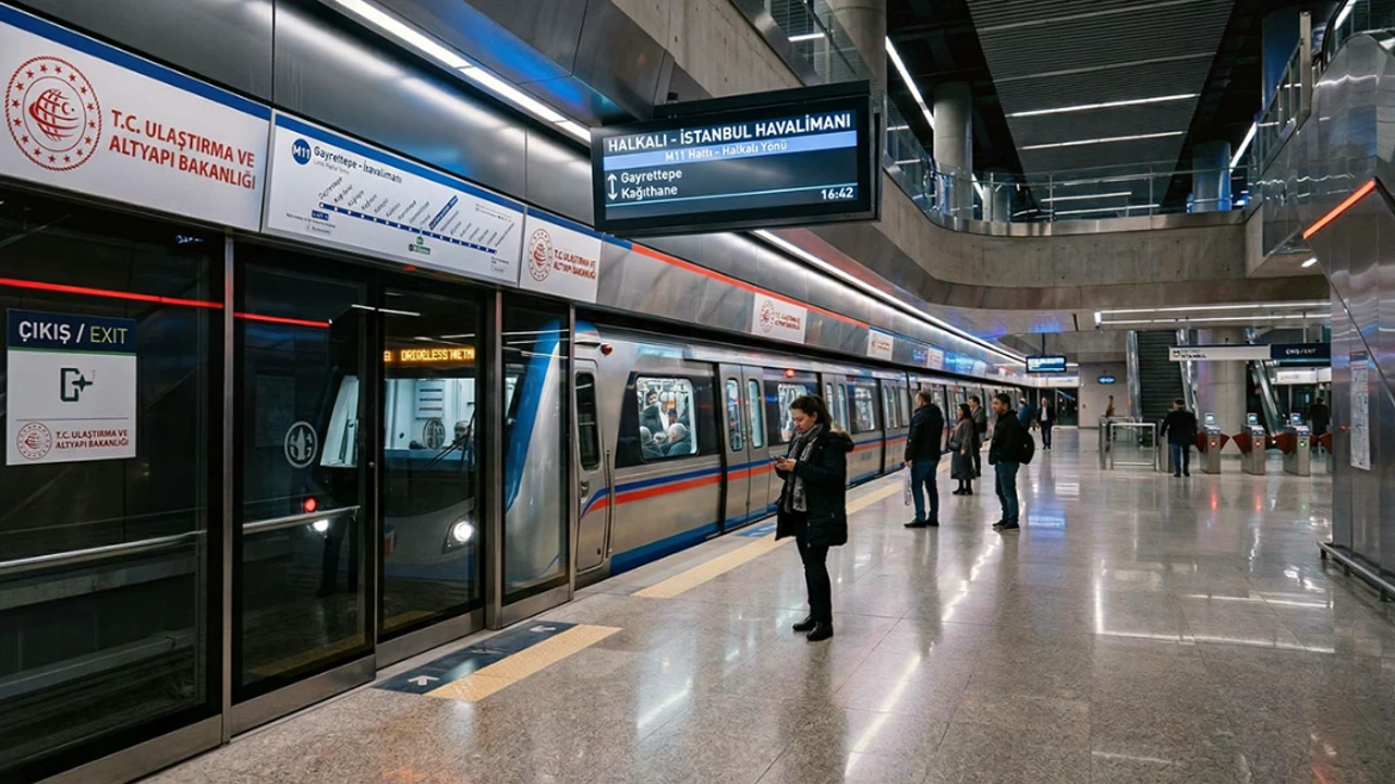 İstanbullular Dikkat! Tcdd Duyurdu M11 Havalimanı Metrosu O Tarihlerde Hizmet Vermeyecek!R