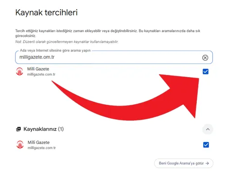 Kaynaktiklayin Tercih Edilen Kaynaklari