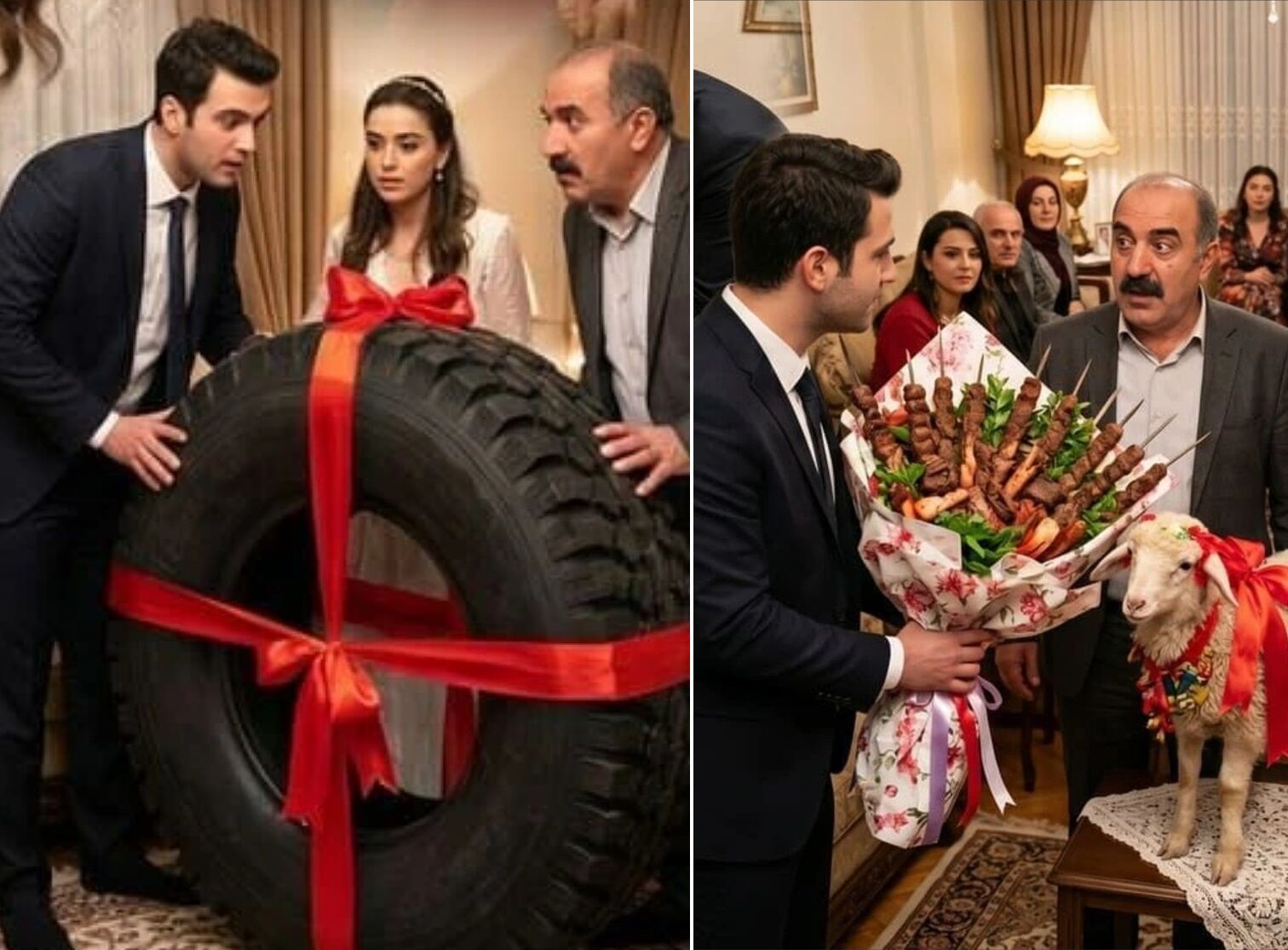 Kız Isteme Töreninde Garip Hediyeler! Geleneklerimizi Altüst Eden Davranışlar! İşte Damat Adaylarının Tuhaf Halleri