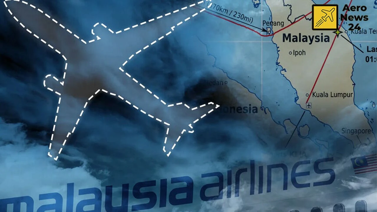 Malezya Havayolları'na Ait Mh370 Sefer Sayılı Uçak-1
