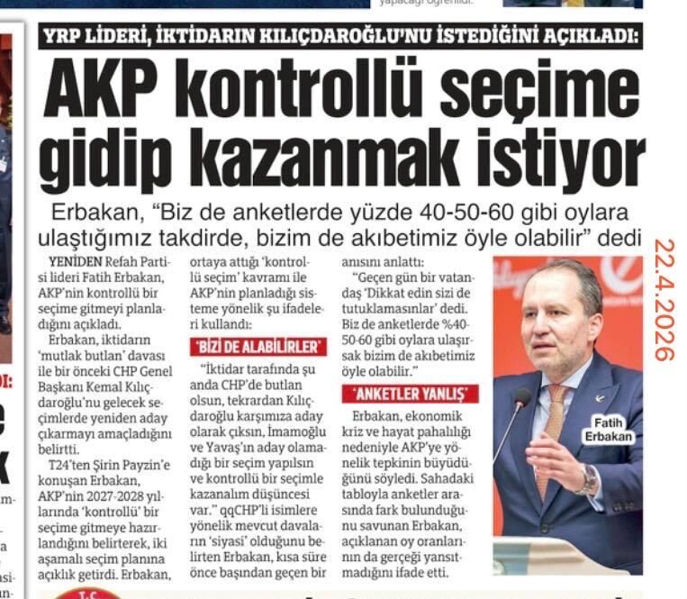 Muhalefetin Çıkış Yolu, Saadet Partisi’nin Kadroları Arasından Çıkacak Ortak Bir Adaydan Geçmektedir