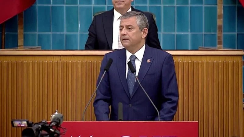 Özgür Özel Meclis'te Grup Toplantısı Düzenledi Salonda Hain Kemal Sloganları Atıldı