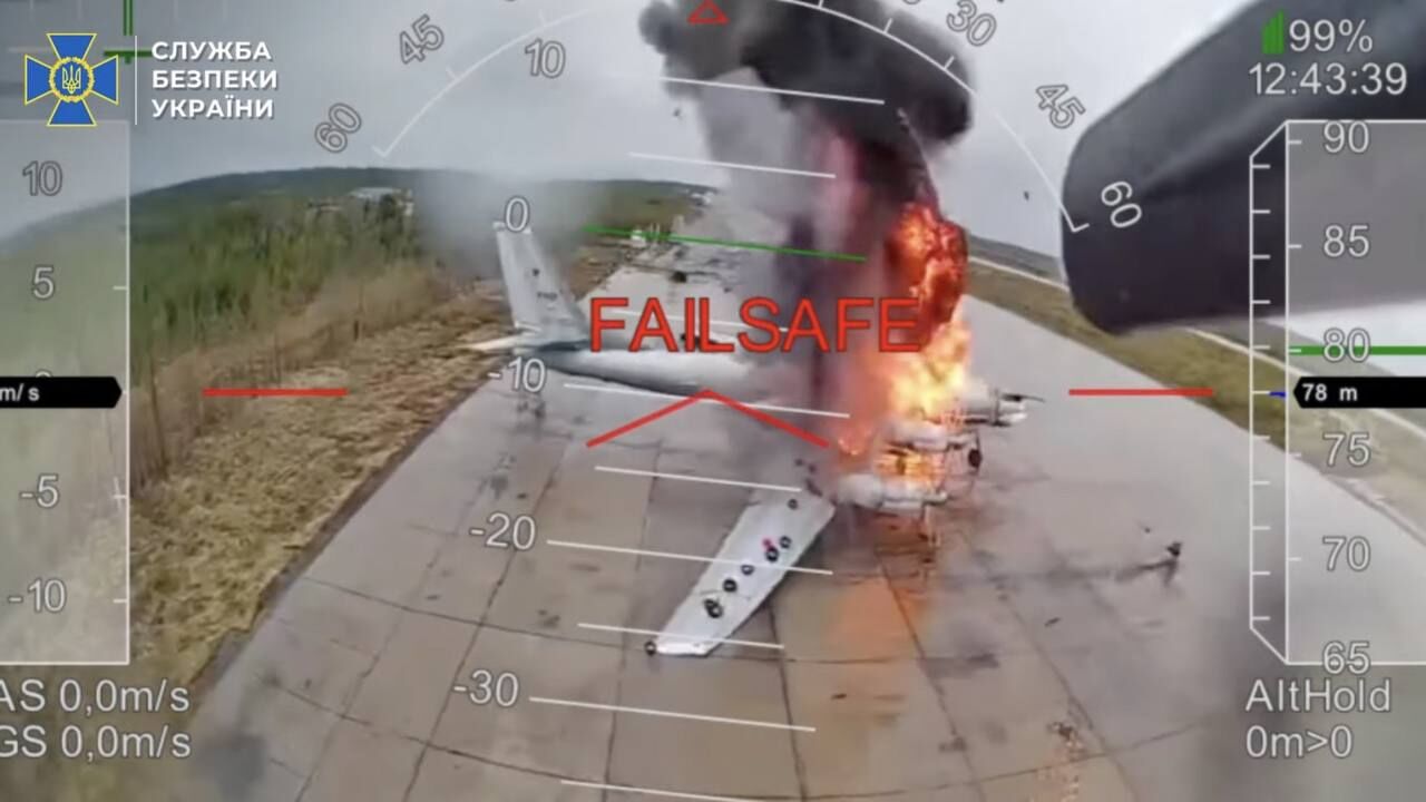 Rusya’ya Örümcek Ağı Şoku 41 Savaş Uçağı Imha Edildi!S