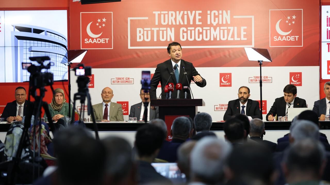 Saadet Lideri Arıkan'dan Şaibesiz Ve Vesayetsiz Türkiye Çağrısı Faiz Var, Kriz Var Ama Sorumlusu Yok !N