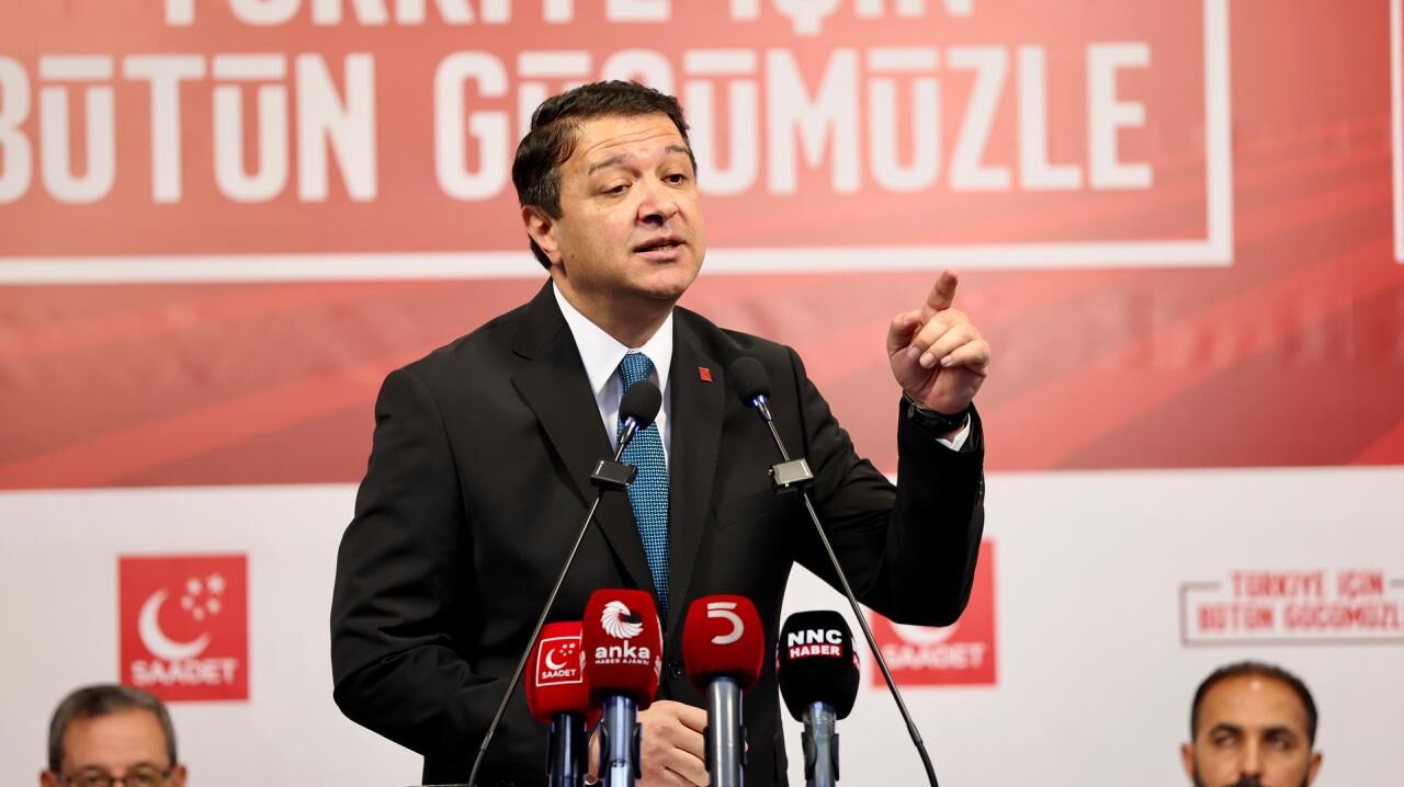 Saadet Lideri Arıkan'dan Şaibesiz Ve Vesayetsiz Türkiye Çağrısı Faiz Var, Kriz Var Ama Sorumlusu Yok !S