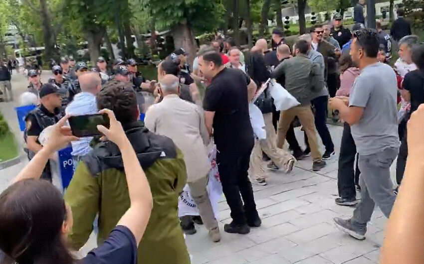 TBMM'ye yürüyen öğretmenlere müdahale! Gözaltılar var