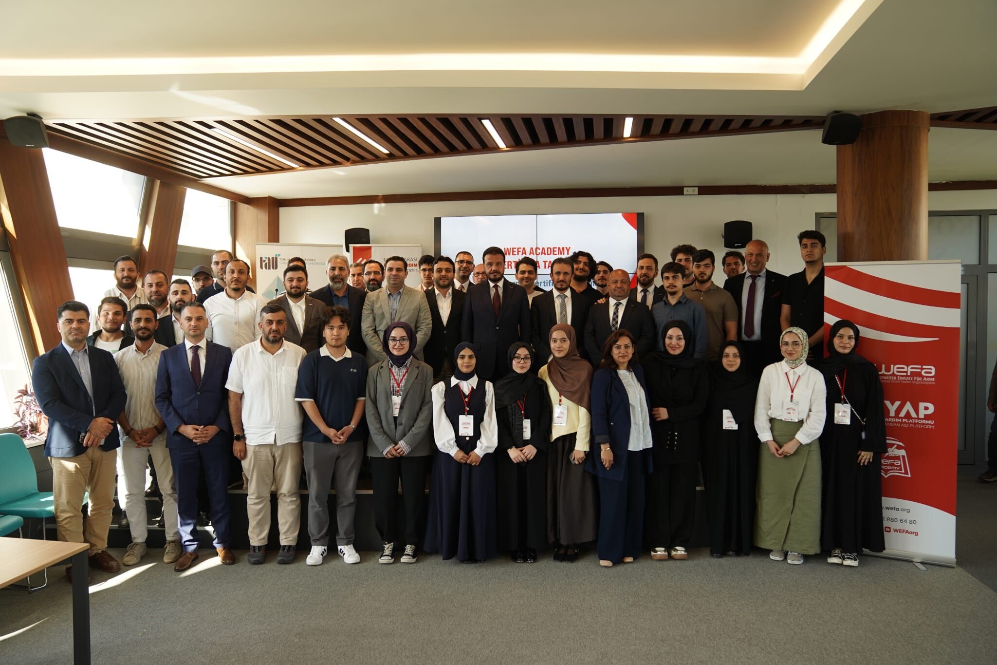 Sivil Toplum Ve Akademi İnsani Yardım Için Wefa’da Buluştu!N