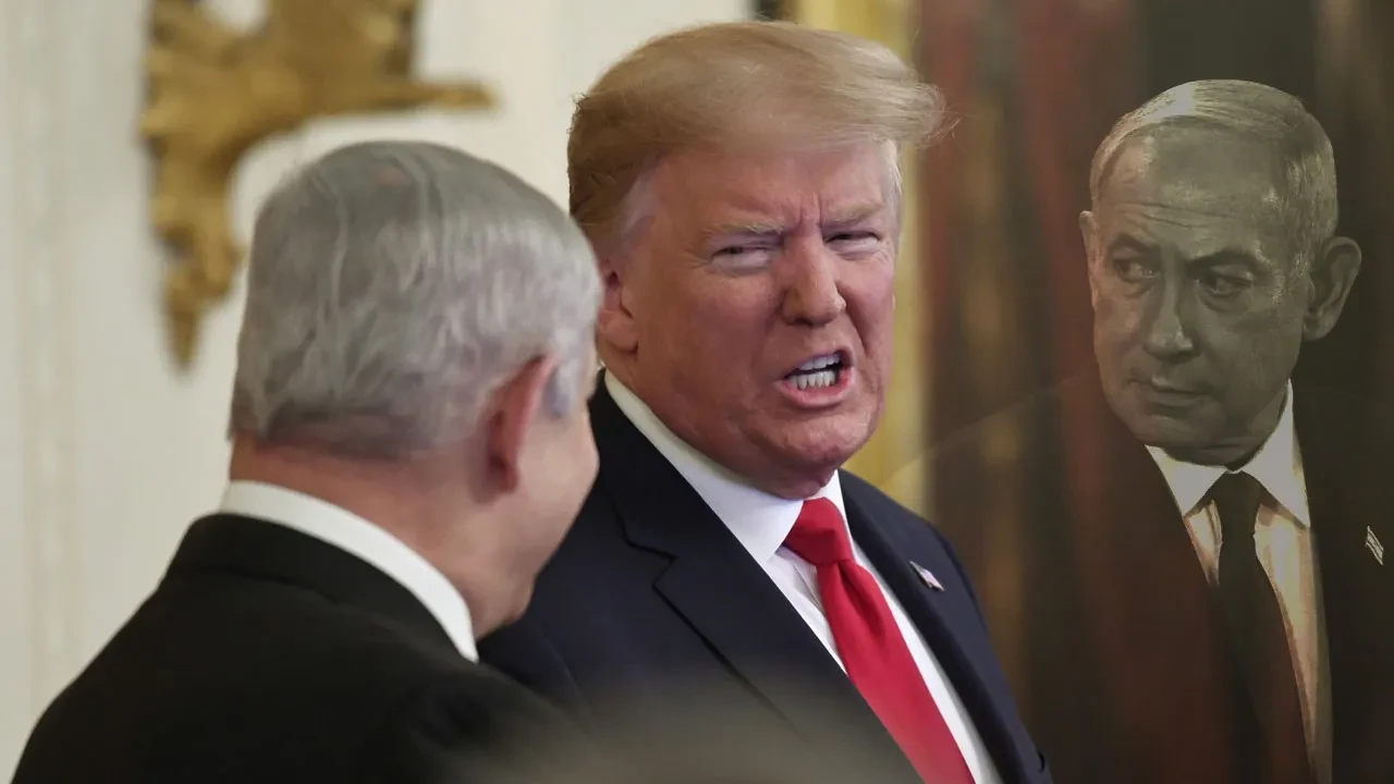 Siyonist Cephede Trump Netanyahu Depremi Sen Kahrolası Bir Delisin, Ben Olmasaydım Hapisteydin!-1