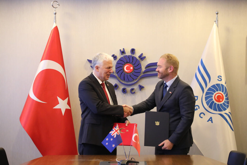 Türkiye Ve Yeni Zelanda Arasında Havacılık Anlaşması