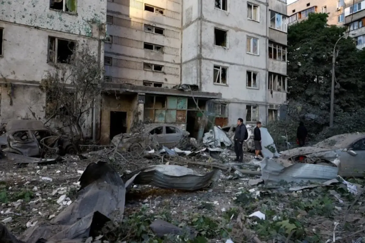 Ukrayna Kentlerinde Kabus Gecesi Rusya Kiev Ve Dnipro'yu Füzelerle Vurdu! 10 Ölü, 100 Yaralıh