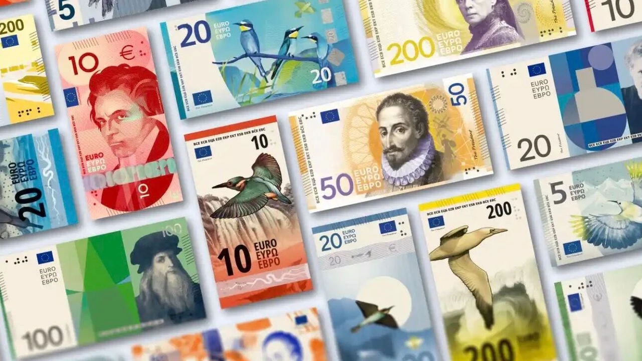 Ab'de Imaj Değişikliği Euro Banknotları Değişiyor!V