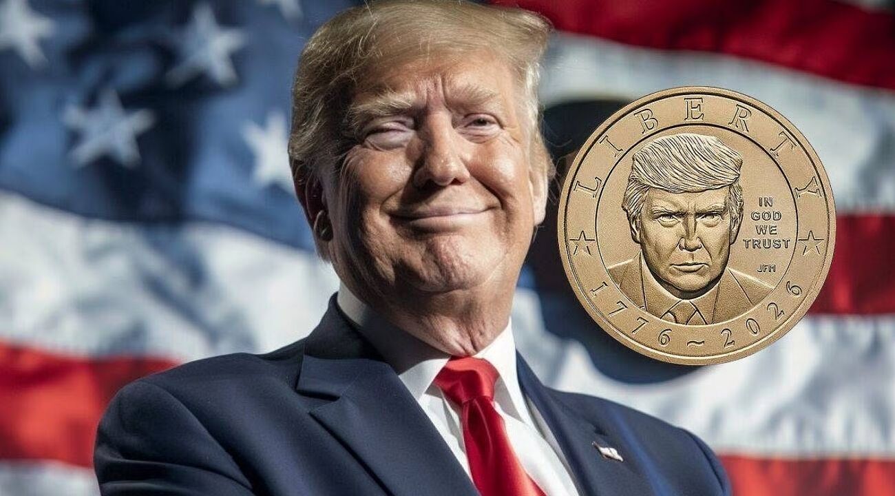 Abd’nin 250. Yılına Özel Tarihi Adım Donald Trump Portreli Altın Para Basılıyoruu