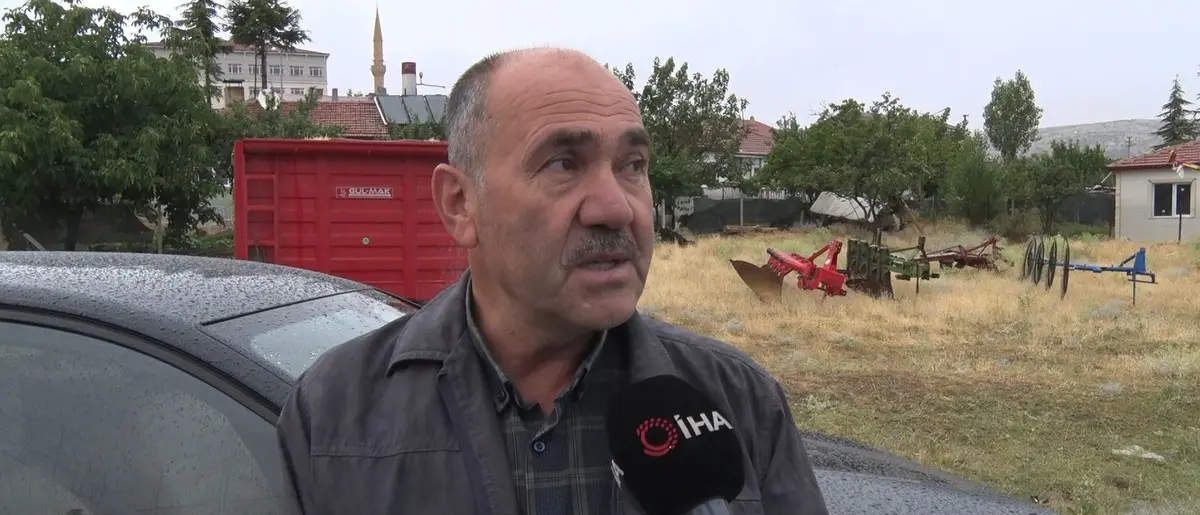 Ankara'da Feci Ölüm! Hayvanlarını Otlatırken Yıldırım Düştü (5)