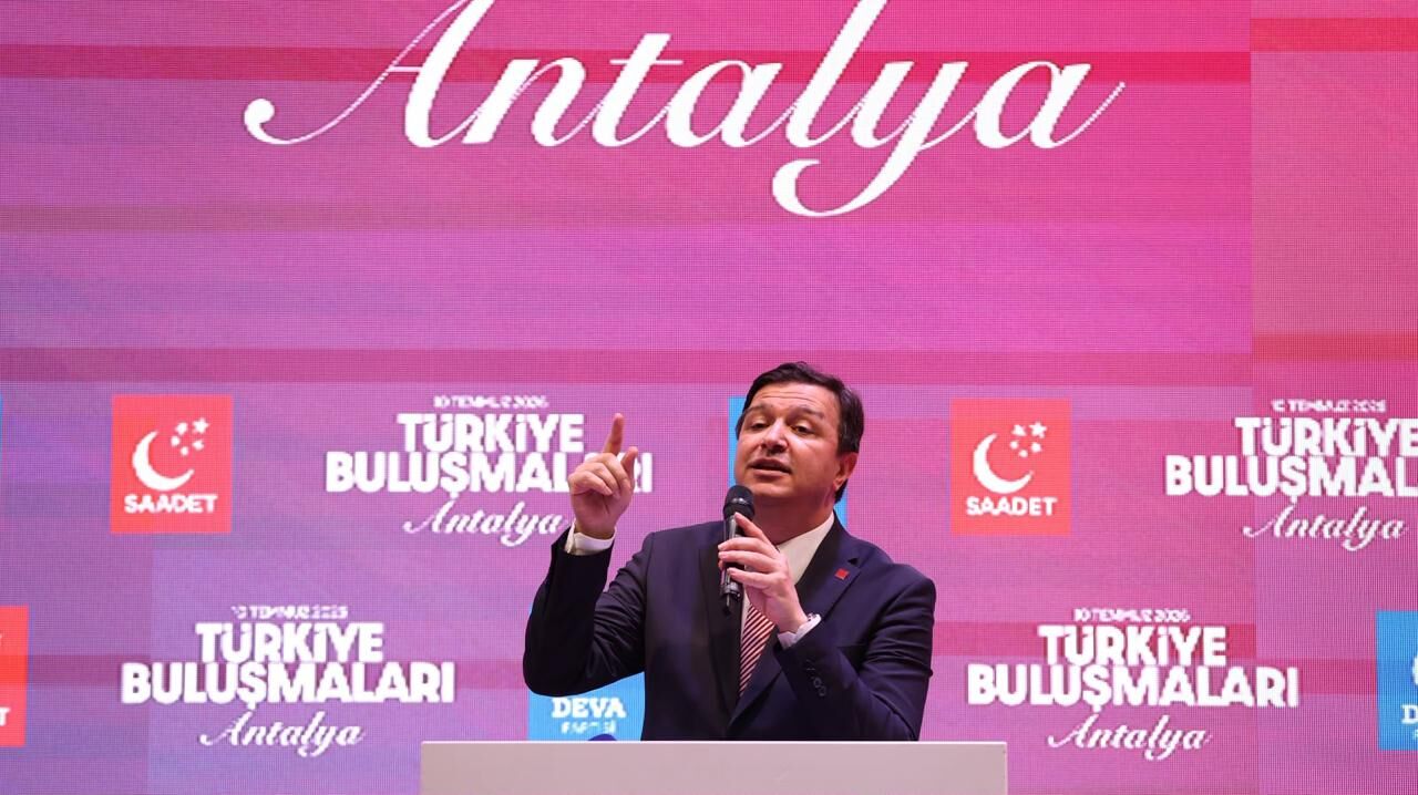 Arıkan Antalya'da Iktidarı Eleştirdi İktidar Gazze'ye Ağlayıp Gazze Katilleri Ile Gülmeyi Tercih Etti!N