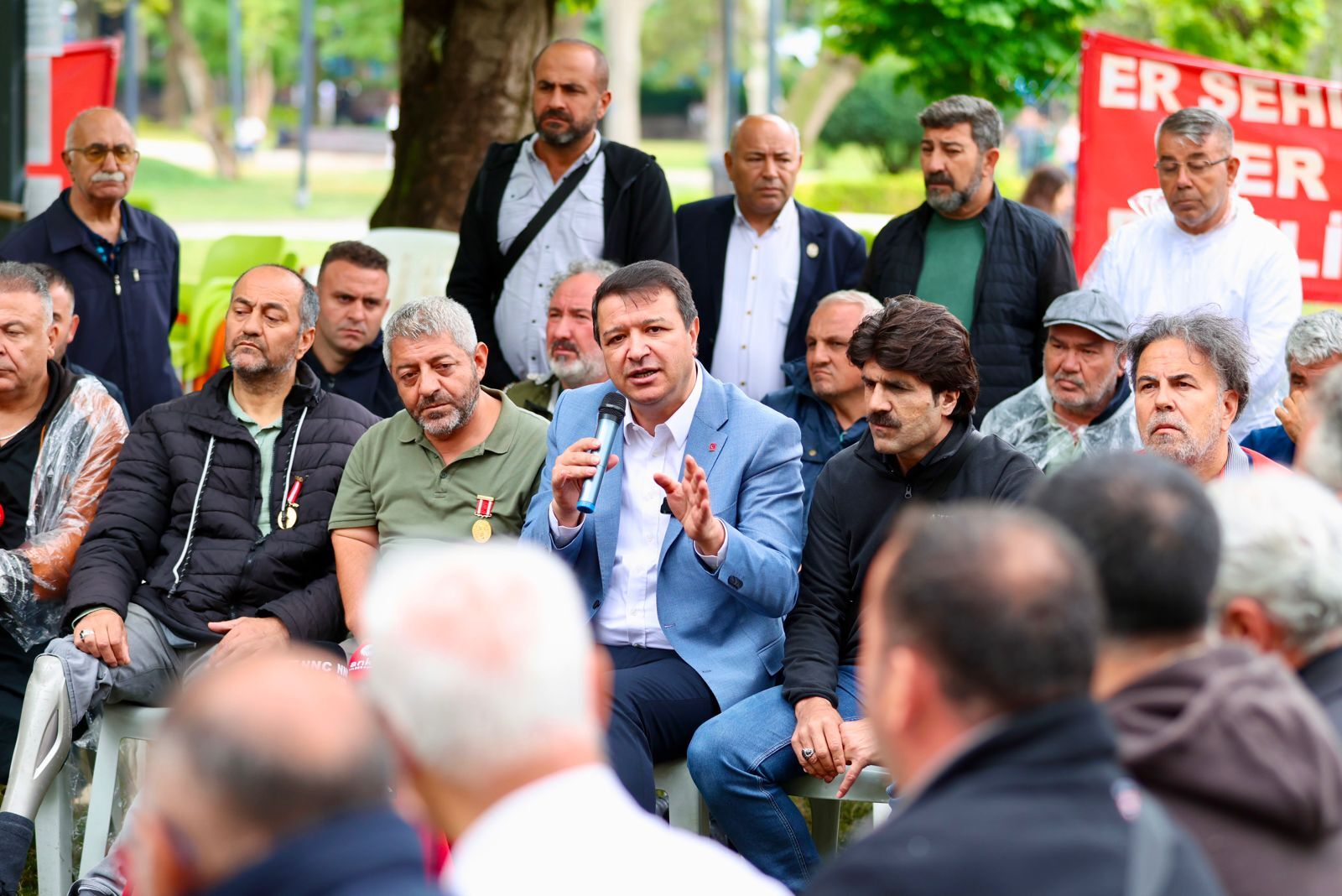 Arıkan'dan Hak Mücadelesi Veren Gazi Ve Şehit Ailelerine Destek Şehit Yakınları Ve Gazilerin Hakkı Daha Fazla Bekletilmemeli (5)