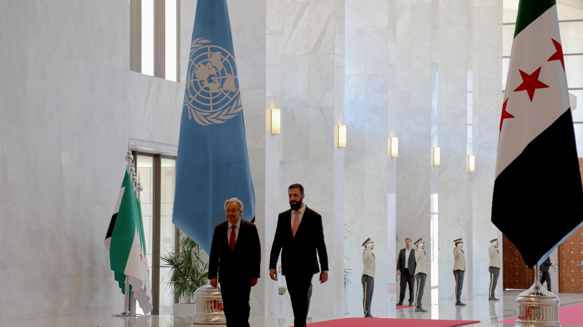 Bm Genel Sekreteri Guterres'ten Siyonist Rejime Uyarı İhlaller Kabul Edilemez. İsrail, Suriye'nin Yakasından Düşmeli! B