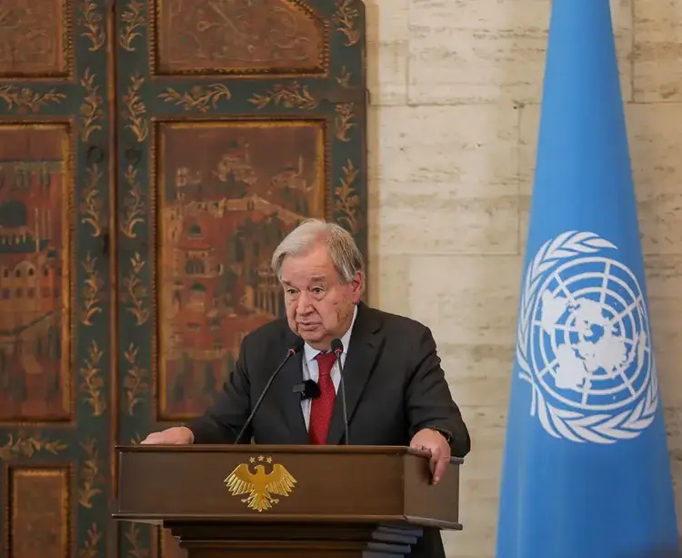 Bm Genel Sekreteri Guterres'ten Siyonist Rejime Uyarı İhlaller Kabul Edilemez. İsrail, Suriye'nin Yakasından Düşmeli! E