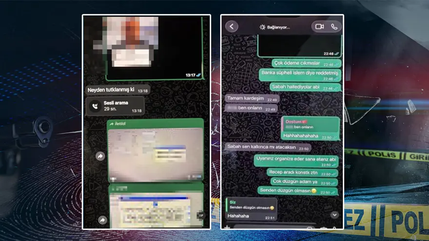 Suç örgütüne operasyon! WhatsApp yazışmaları sızdırıldı