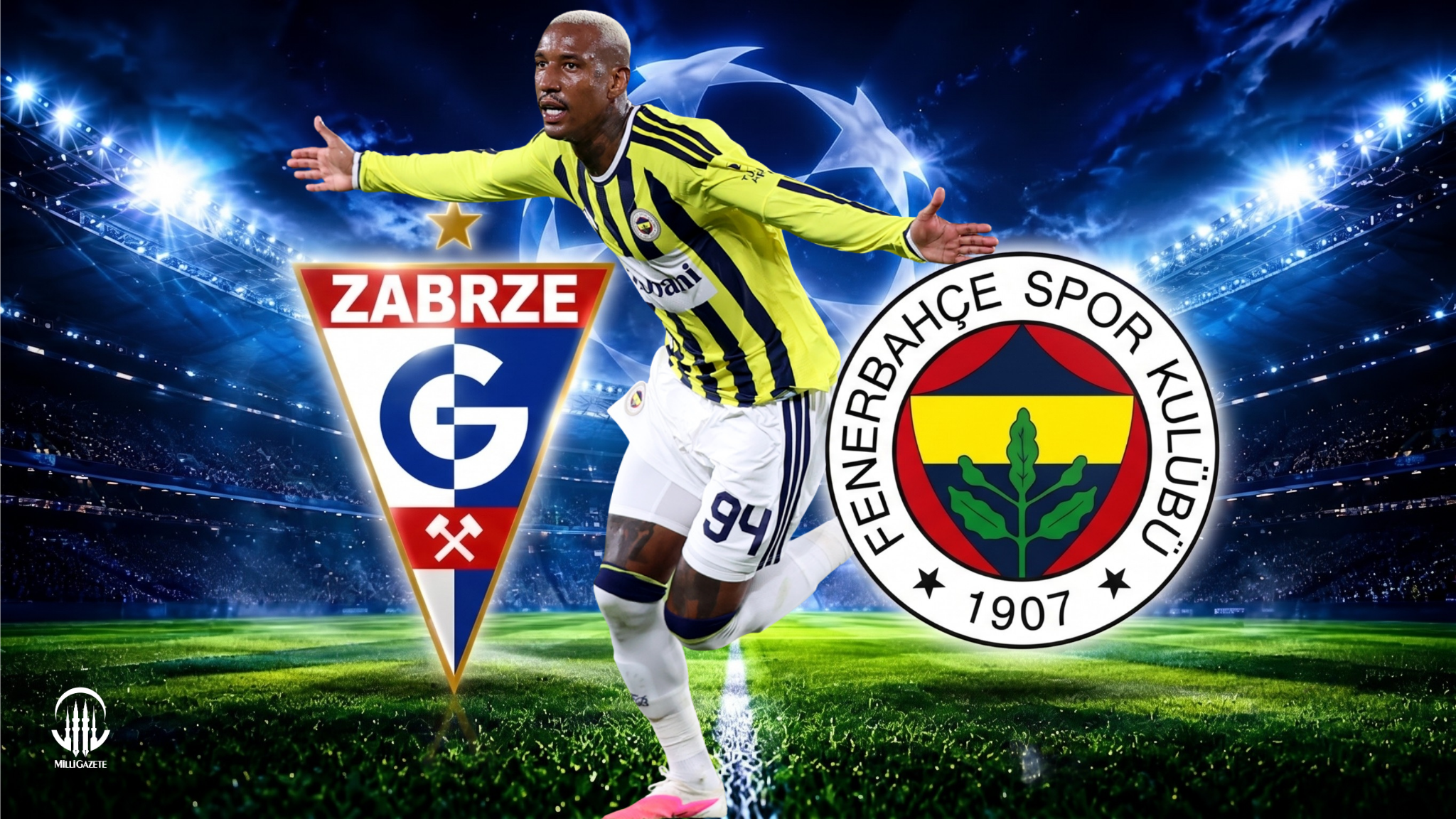 Gornik Zabrze - Fenerbahçe maçı ilk 11'leri belli oldu!