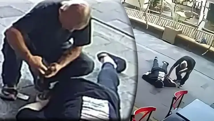 Fethiye'de Kan Donduran Anlar Fenalaşıp Yere Yığılan Gencin Parasını Çaldı (2)-1