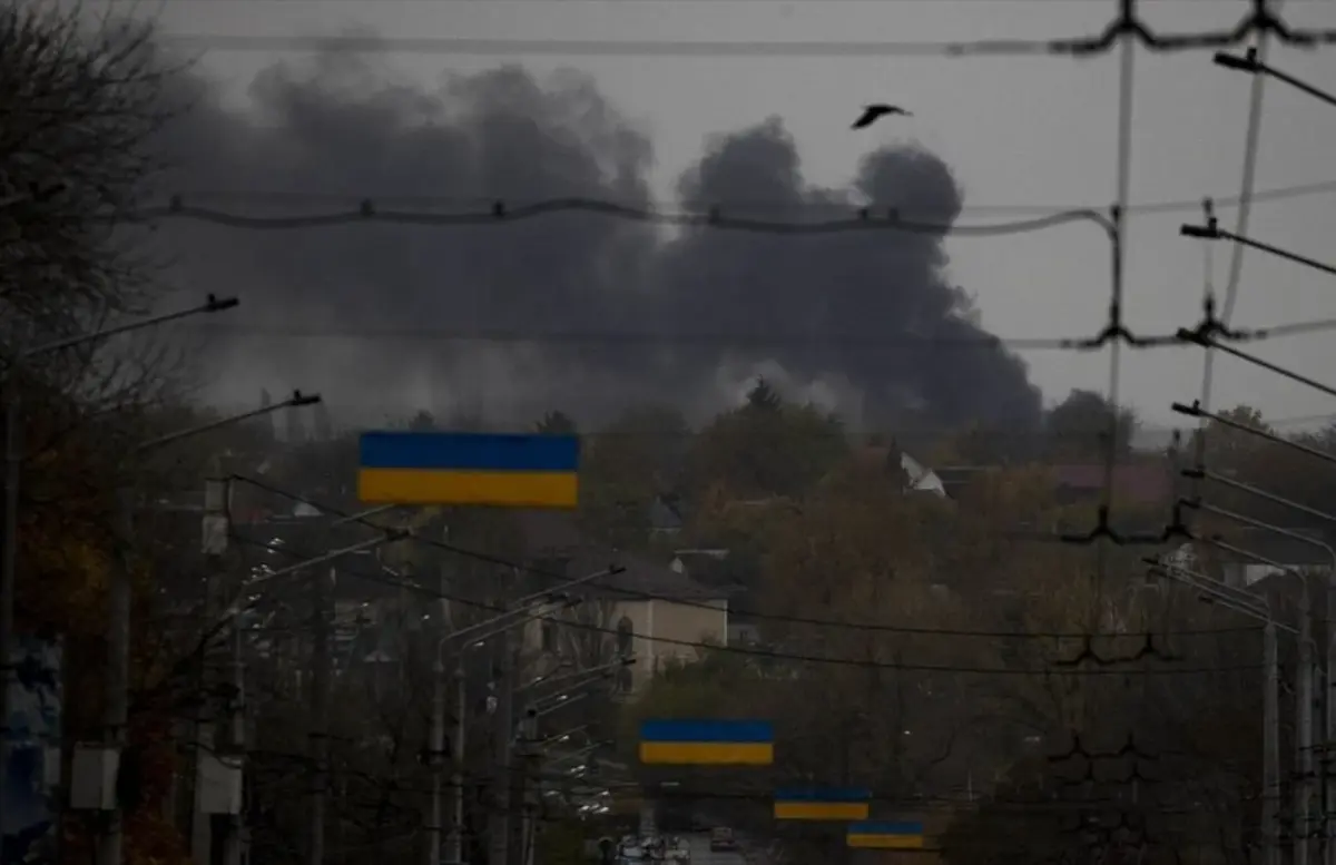 Kiev'de Kanlı Sabah Rus Füzeleri Sivil Yerleşimleri Burdu! 9 Ölü, 46 Yaralı...