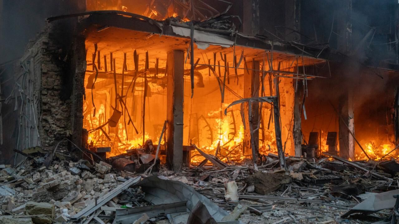 Kiev'de Kanlı Sabah Rus Füzeleri Sivil Yerleşimleri Burdu! 9 Ölü, 46 Yaralı...s