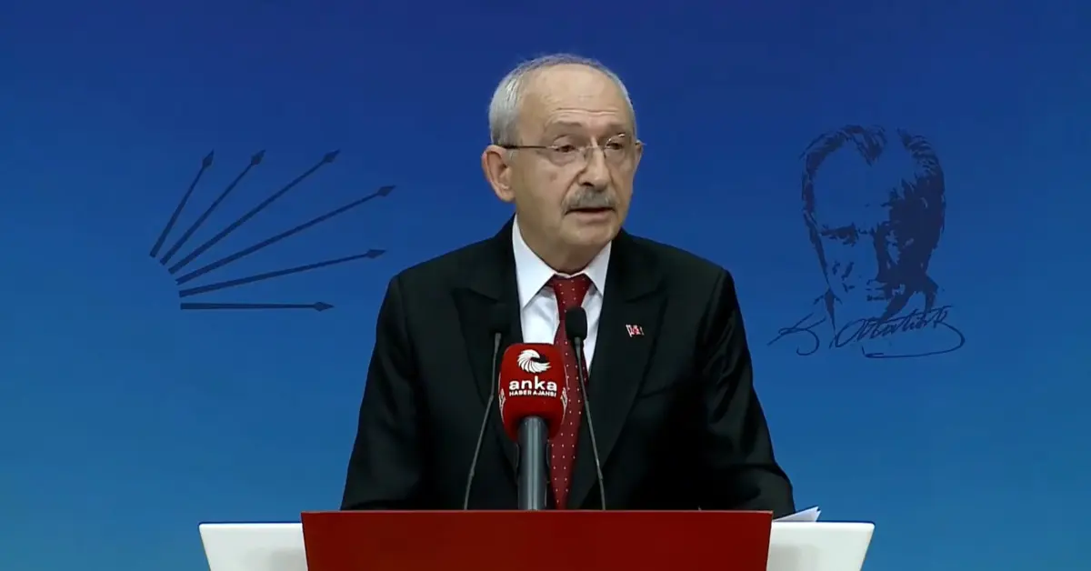 Kılıçdaroğlu'nun Açıklamasında Dikkat Çeken Detay O Yazı Kaldırıldı (3)