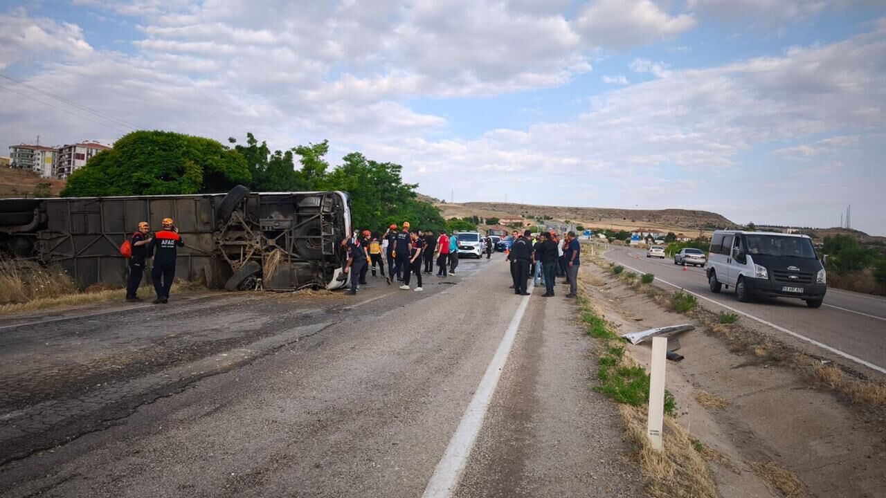 Kırıkkale'de Kahreden Kaza Ölü Ve Yaralılar Var! (1)-1