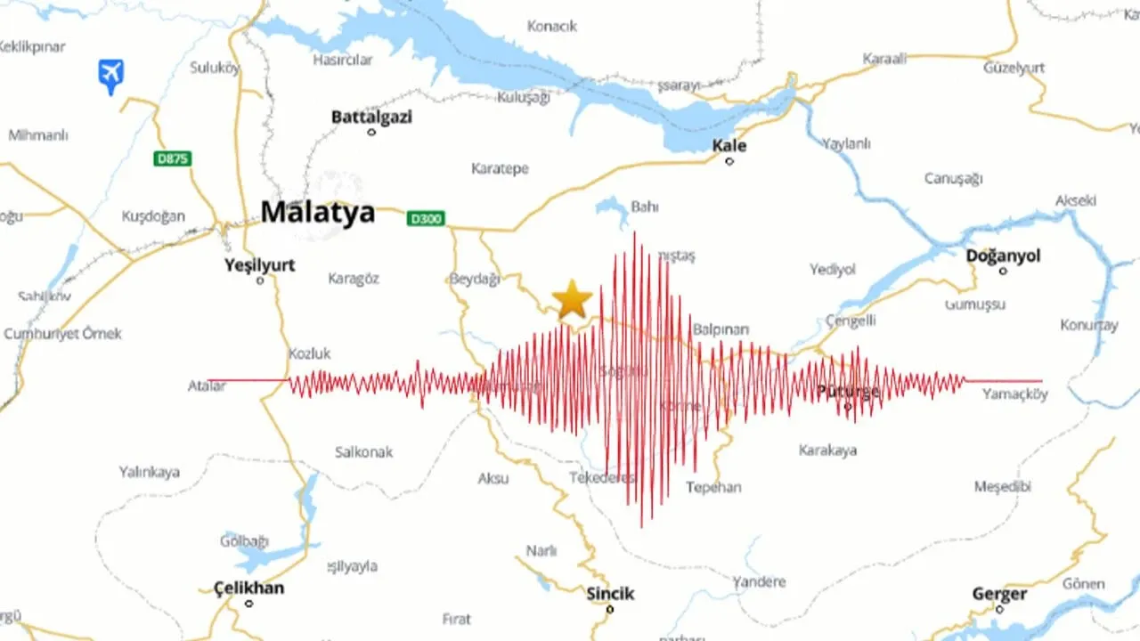 Malatya 5.0'la sallandı! Çok sayıda ilde hissedildi