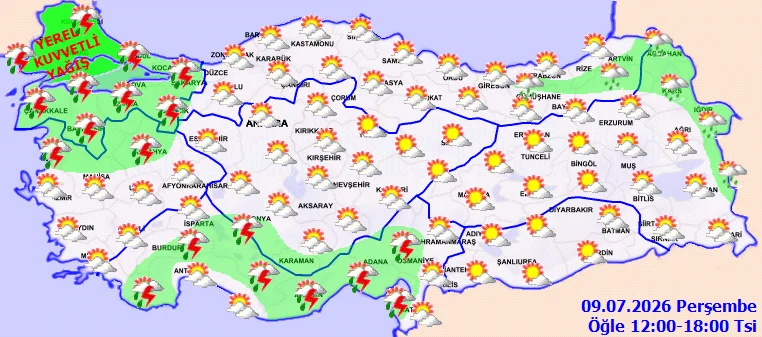 Meteoroloji Den Saganak Uyarisi-10