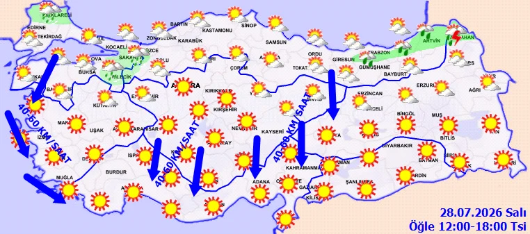 Meteoroloji Den Saganak Uyarisi-11