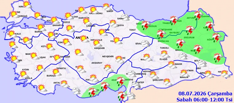Meteoroloji Den Saganak Uyarisi-9