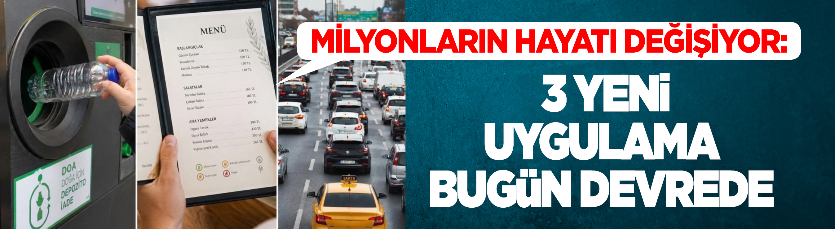 Milyonların hayatı değişiyor: 3 yeni uygulama bugün devrede